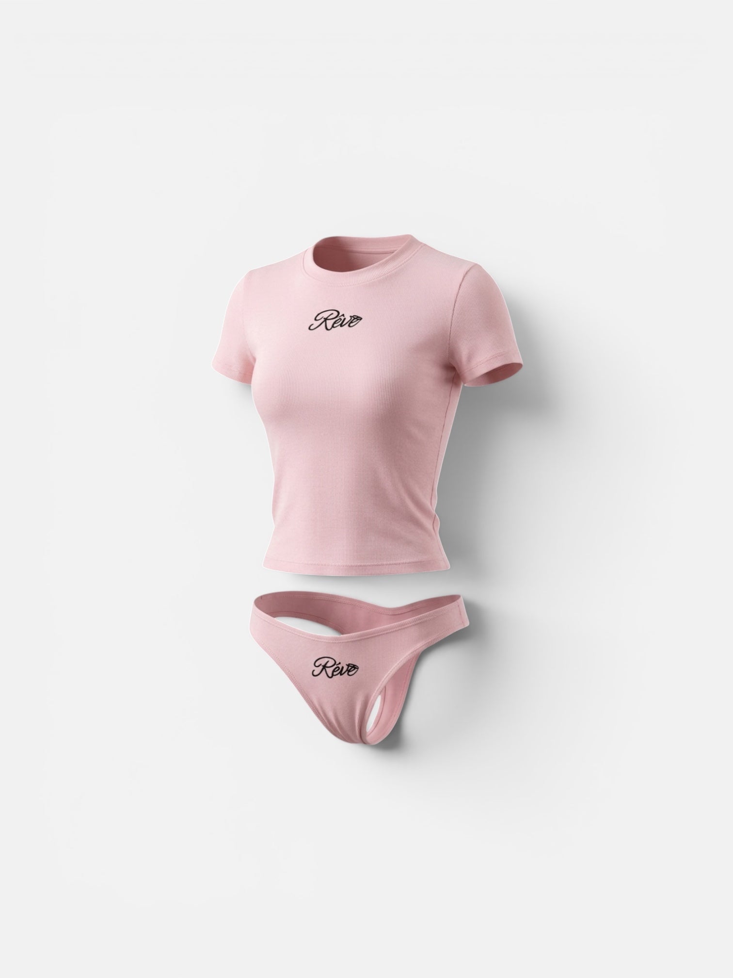 Baby Blush T-Shirt & Panties